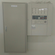 新築工事P型1級受信機取付後